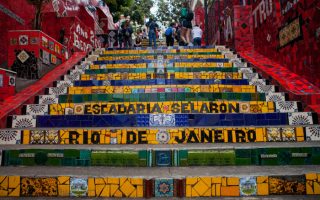 Escalera en Río de Janeiro