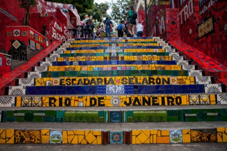 Escalera en Río de Janeiro