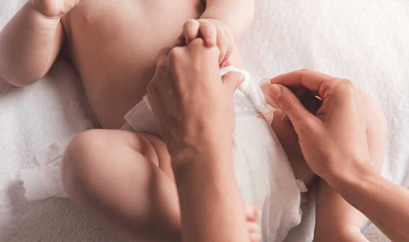 dermatitis en pañales por contacto