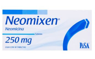 caja de neomicina