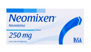 caja de neomicina