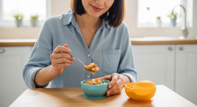 Puré de frutas para bebé