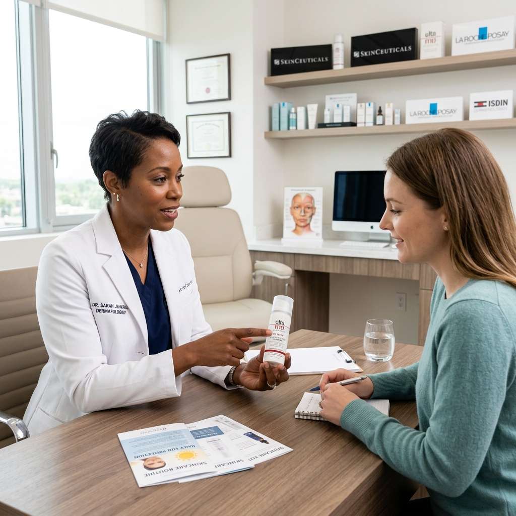 Consulta dermatológica profesional