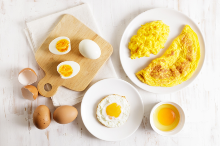 desayunos con huevo